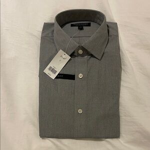 Banana Republic Men's Gray Dress Shirt